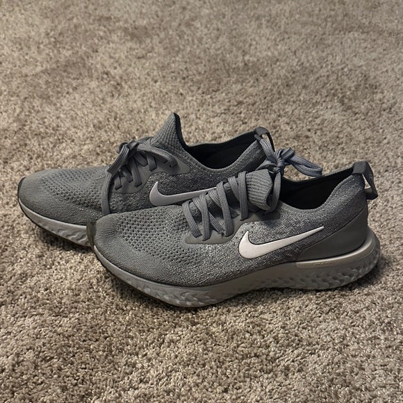 Nike Women’s Athletic Gray Sneakers - Picture 2 of 3